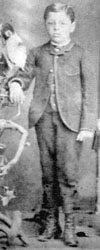 Paulet as a child