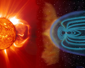 Sun/Earth interaction Sun/Earth